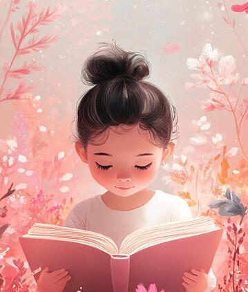 Child smiling while reading, representing specialist phonics support with Cherry On The Cake Phonics impactful programme